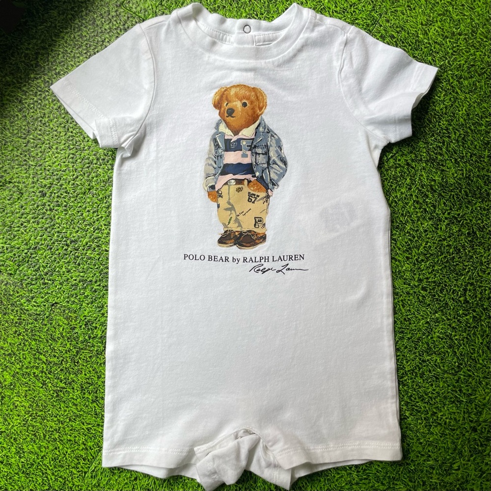 Ralph Lauren Baby Cotton Onesie - Picture 2 of 5